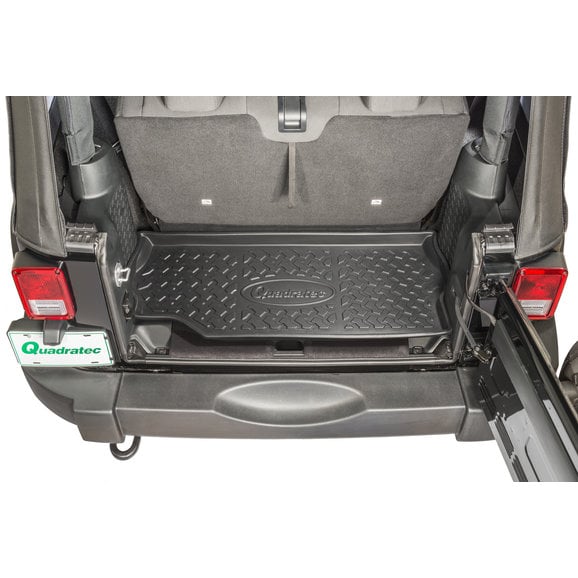 Quadratec Ultimate Behind the Seat Cargo Liner for 0718 Jeep Wrangler